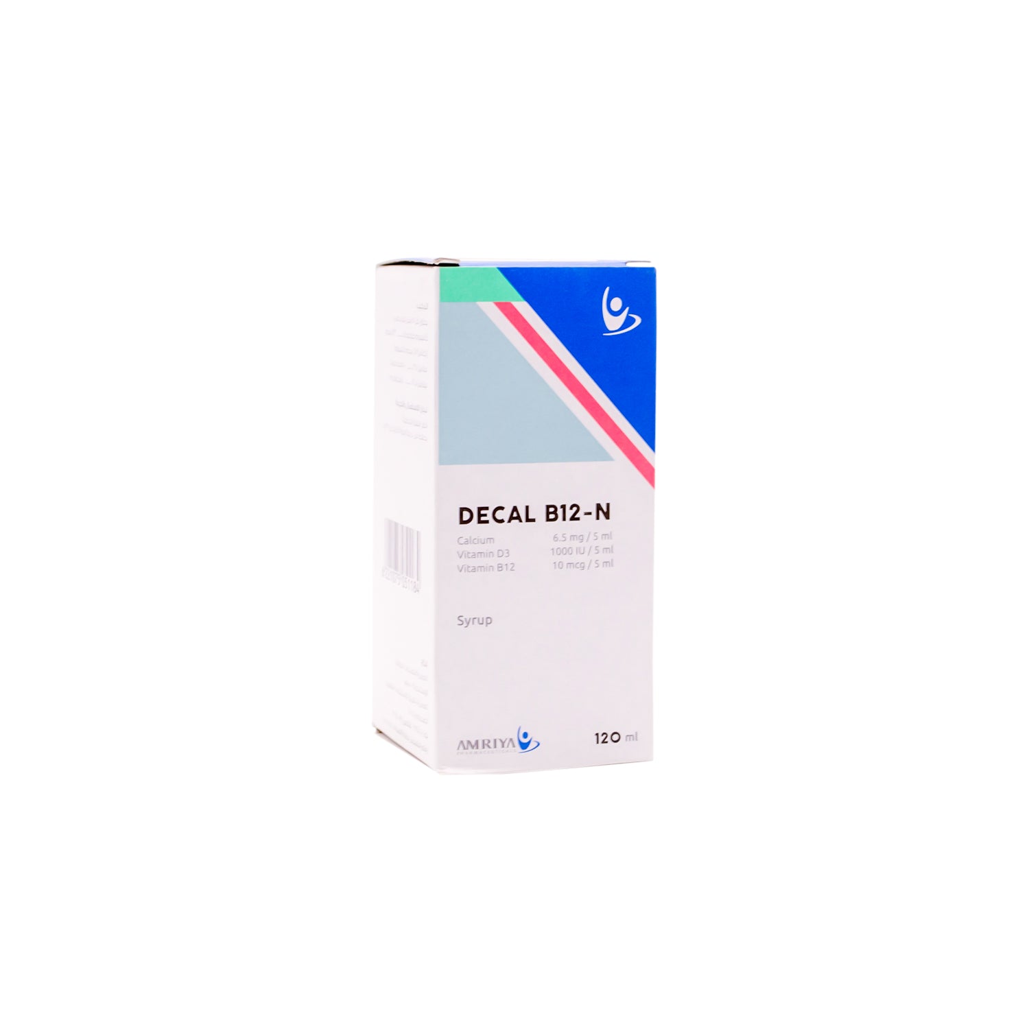 Decal Vitamin B12, D3 & Calcium Supplement Syrup