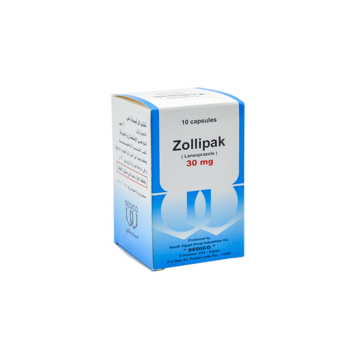 زوليباك 30 ملغ لانسوبرازول