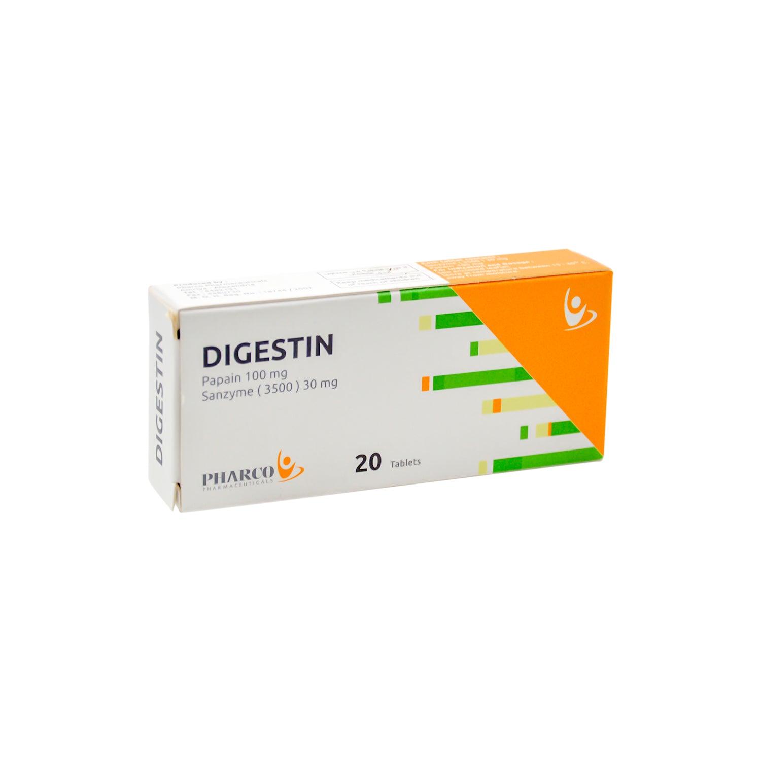Digestin 100mg Papain & 30mg Sanzyme Digestive Support Medication
