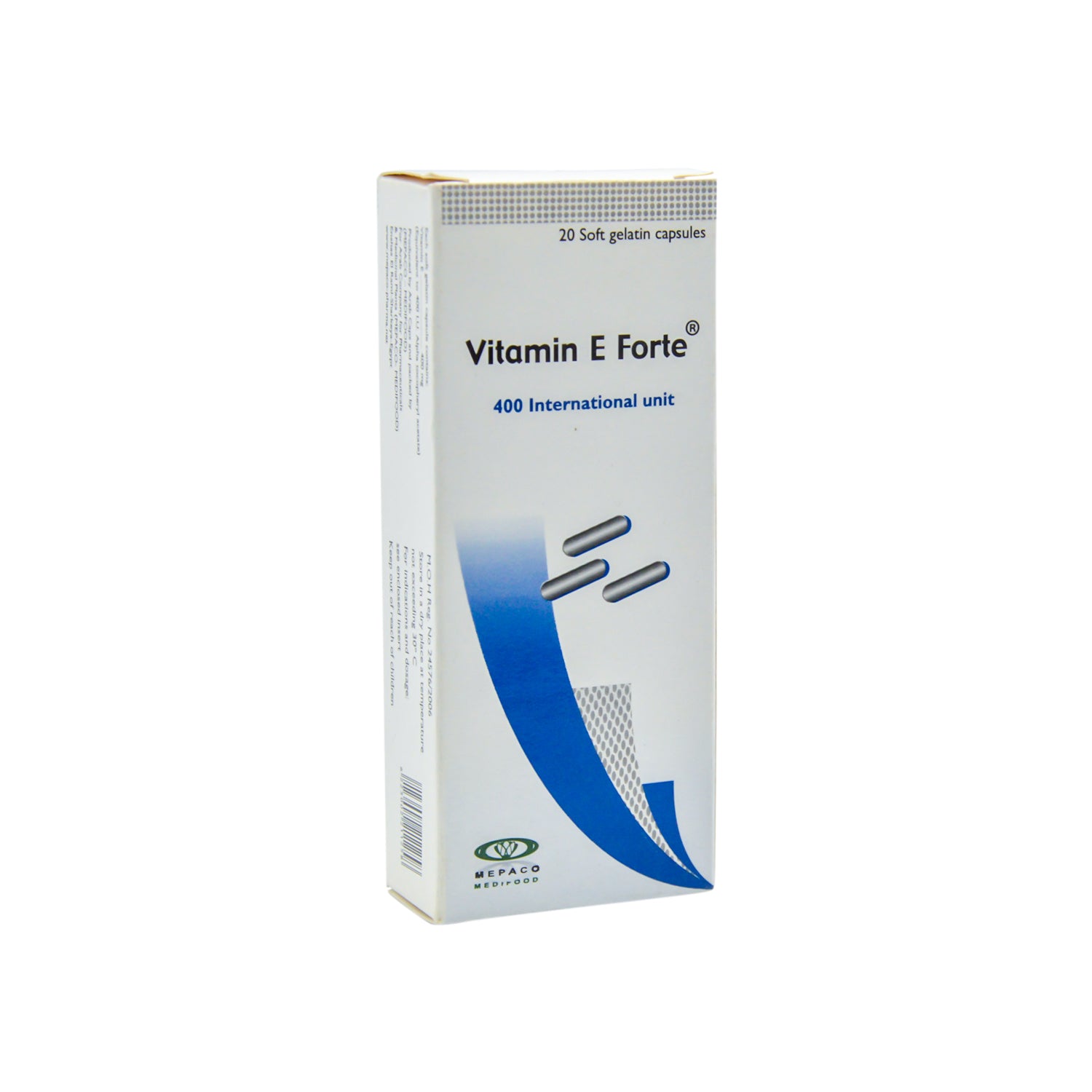 مكمل فيتامين إي فورت 400 وحدة دولية