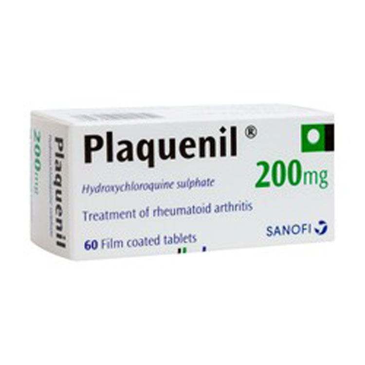 Plaquenil 200mg Hydroxychloroquine Sulfate for Rheumatoid Arthritis