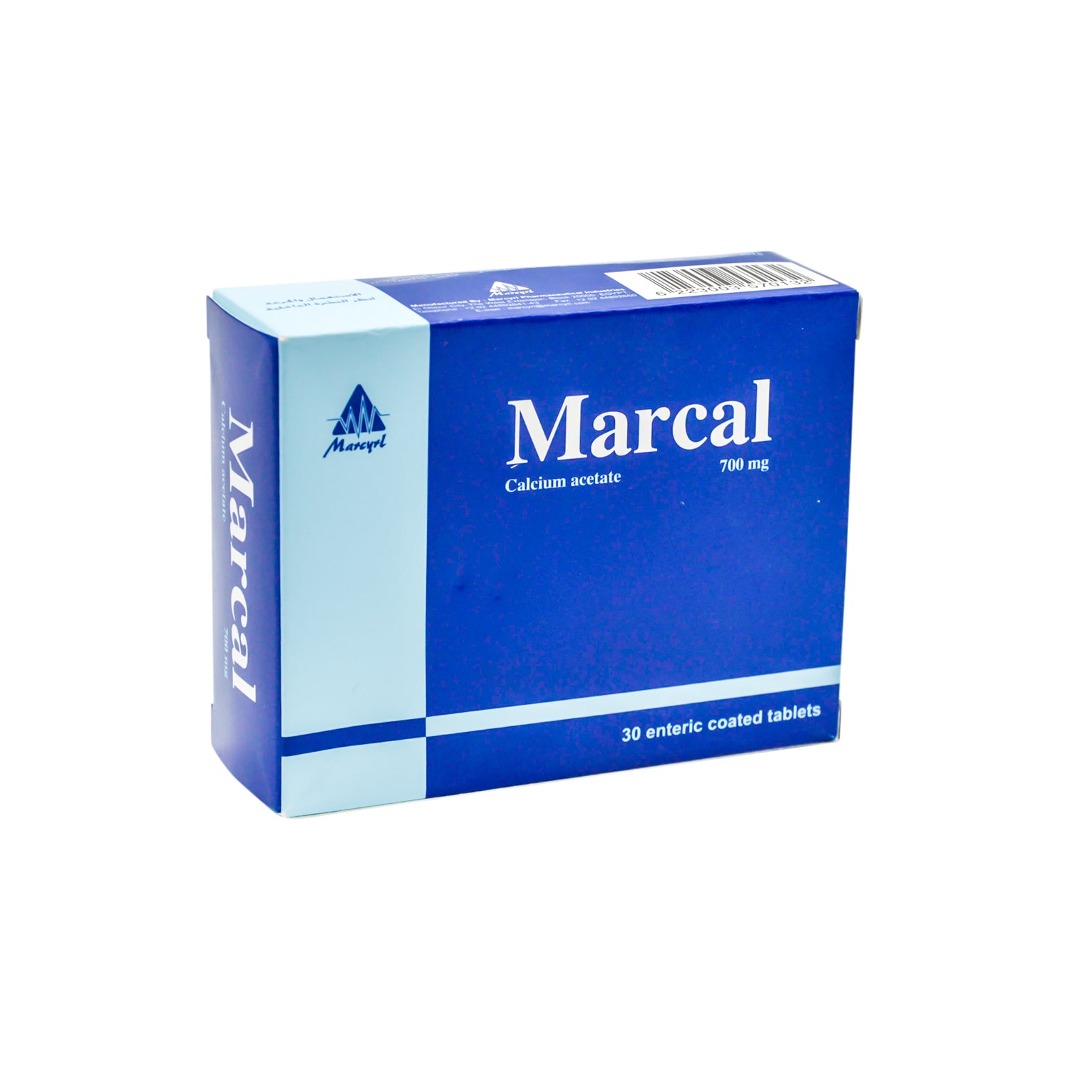 Marcal 700mg Calcium Acetate Supplement
