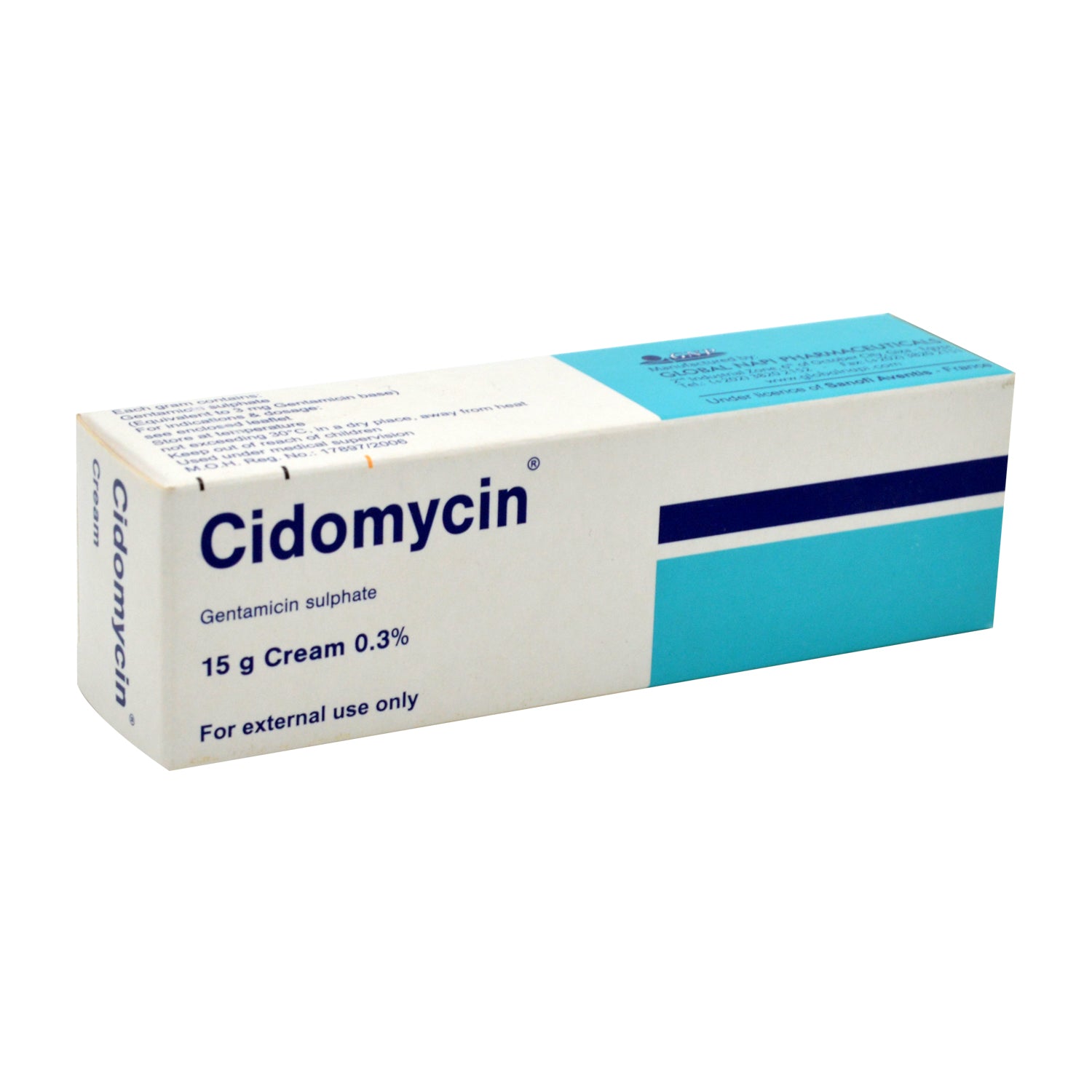 Cidomycin 0.3% Gentamicin Sulfate Ointment