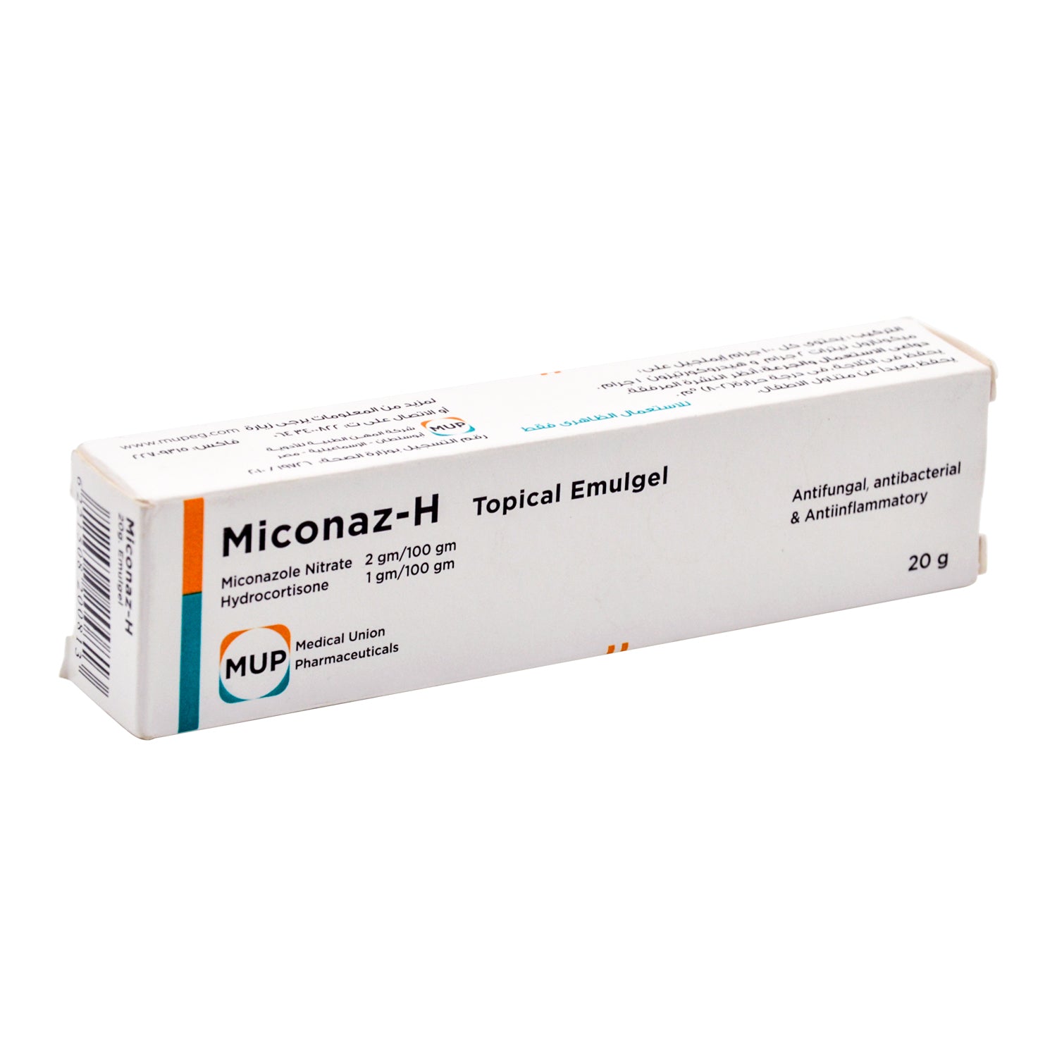 Miconaz H Topical Emulgel with Miconazole Nitrae & Hydrocortisone