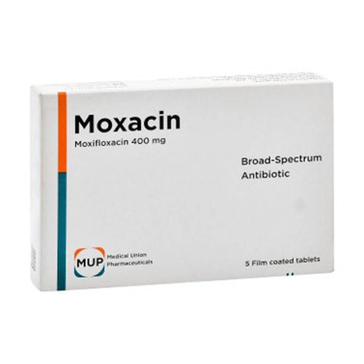 Moxacin 400mg Moxifloxacin Broad Spectrum Antibiotic