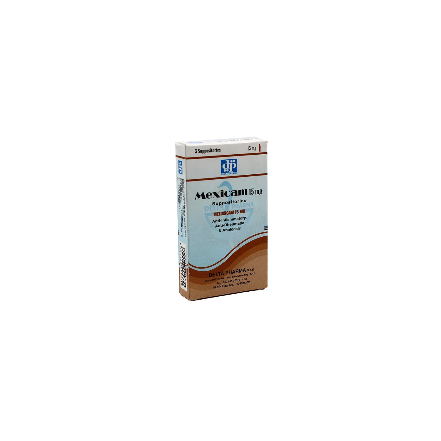 Mexicam 15mg 5 Suppository