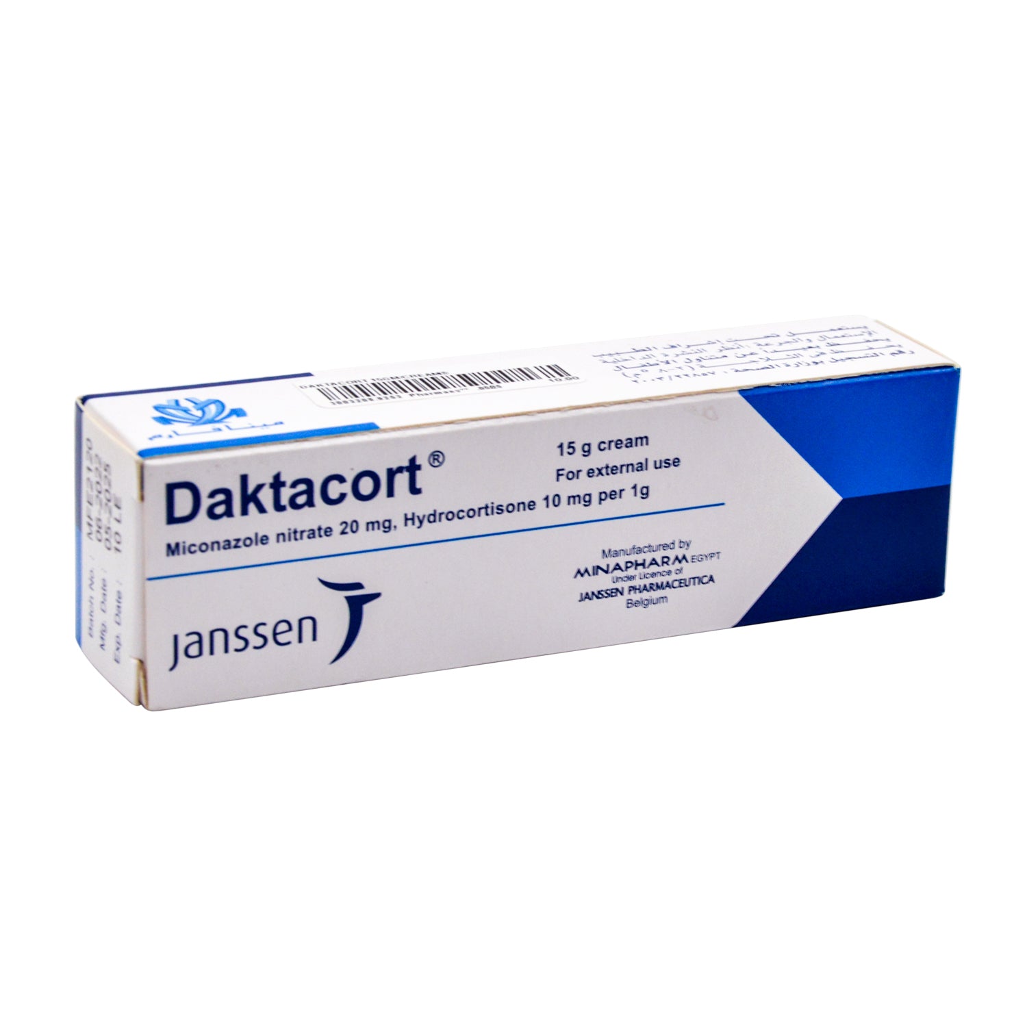Daktacort with Miconazole Nitrate & Hydrocortisone Cream