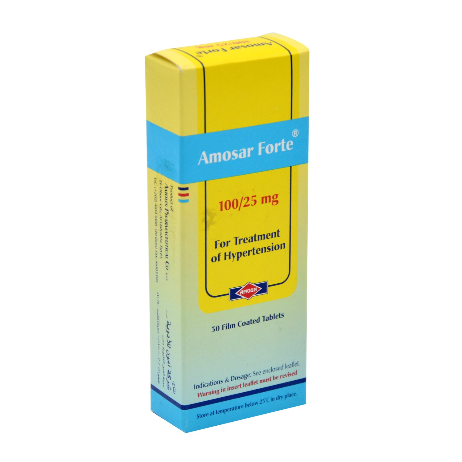 Amosar Forte Losartan Potassium & Hydrochlorothiazide for Hypertension