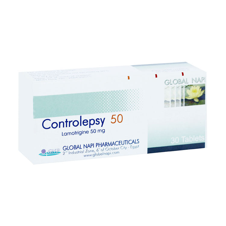 Controlepsy 50mg Lamotrigine Tablets