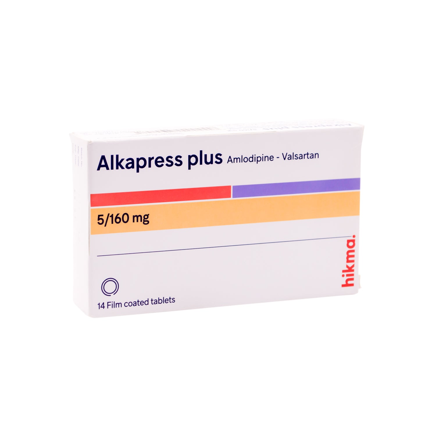 Alkapress Plus 5mg Amlodipine & 160mg Valsartan