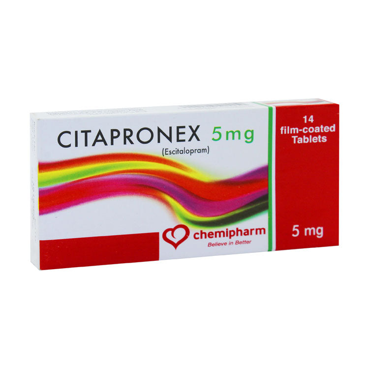 Citapronex 5mg Escitalopram