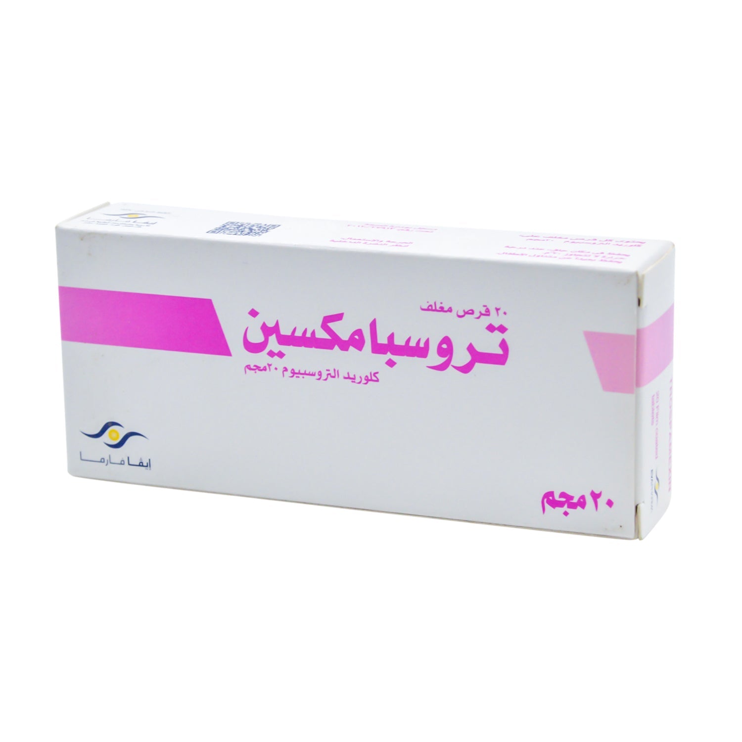 Trospamexin 20mg Trospium Chloride