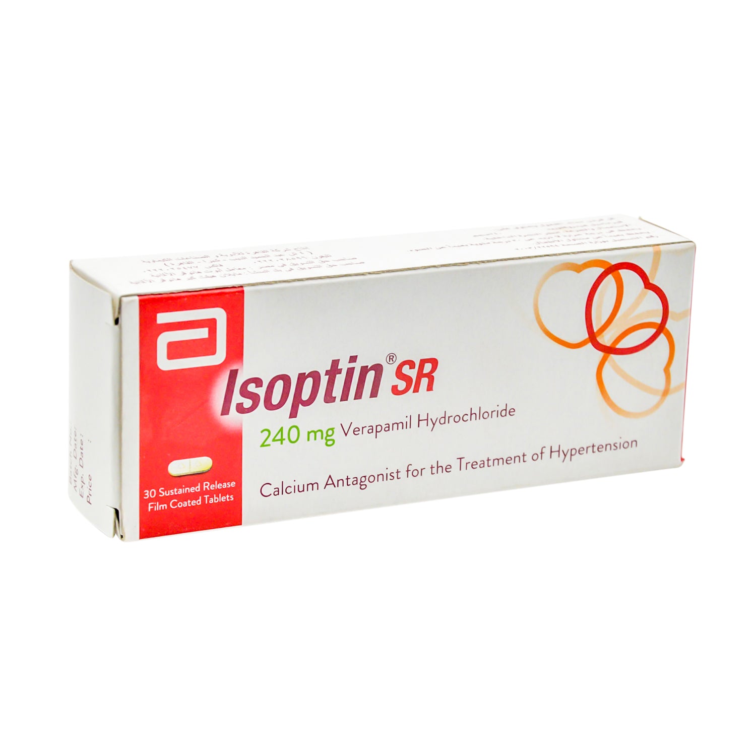 Isoptin SR 240mg Verapamil Hydrochloride for Treating Hypertension