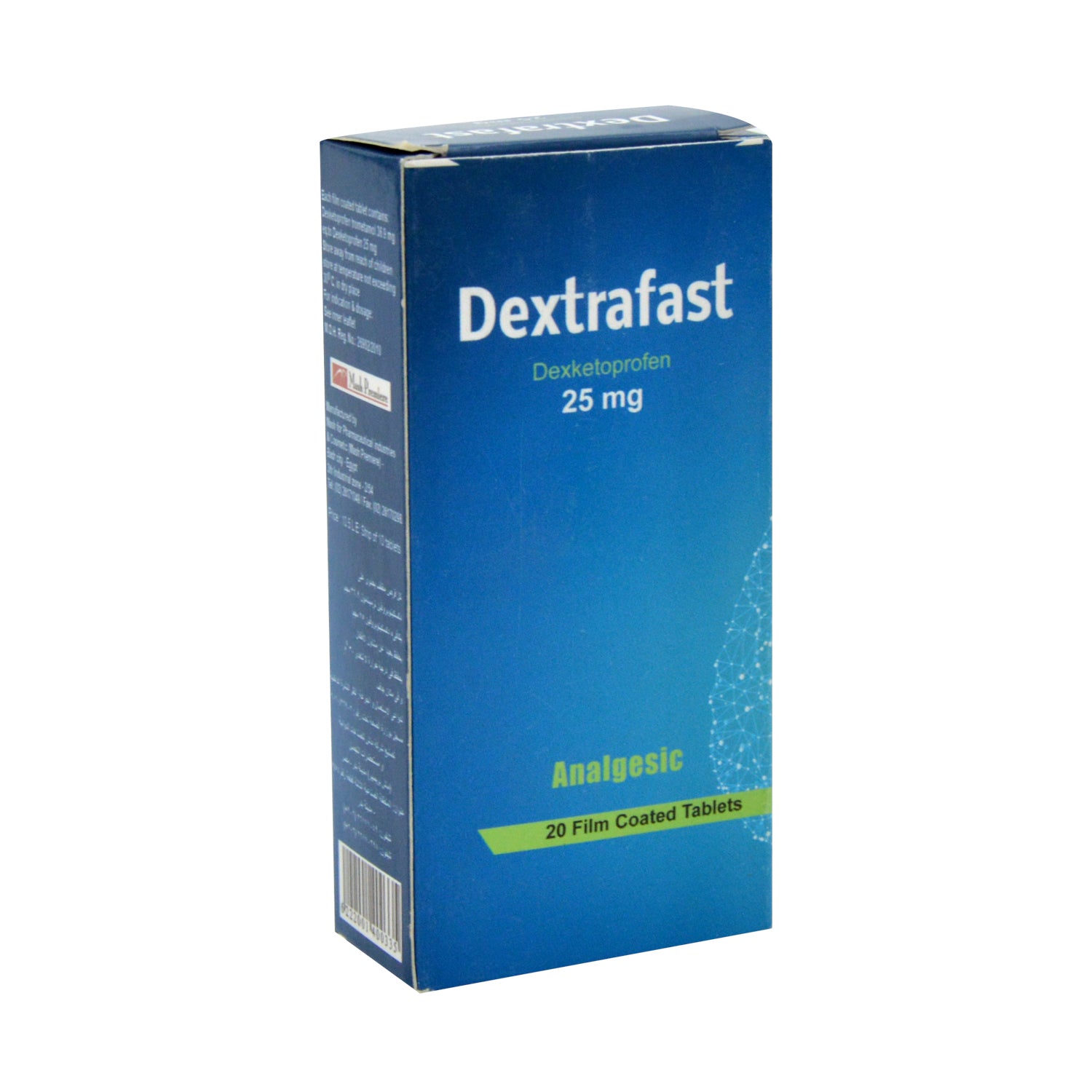 Dextrafast 25mg Dexketoprofen Analgesic
