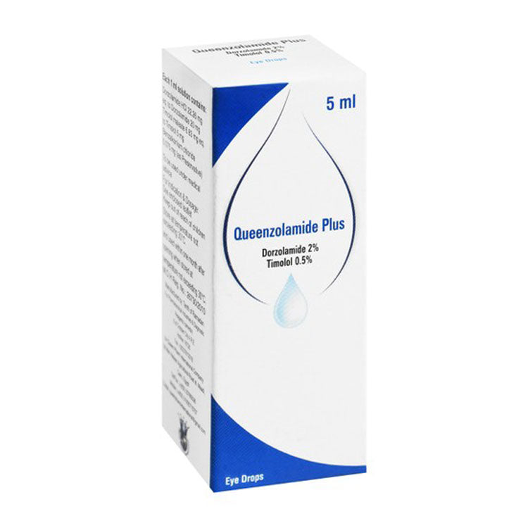 Queenzolamide Plus 2% Dorzolamide & 0.5% Timolol Eye Drops
