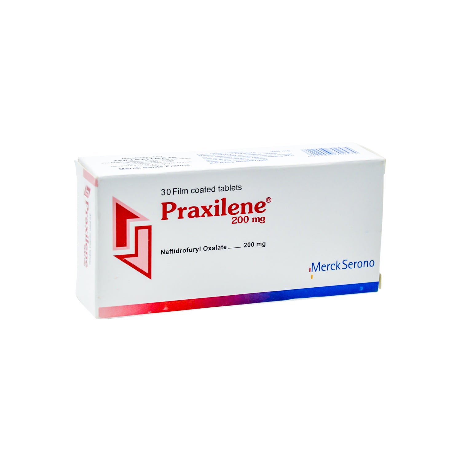 Praxilene 200mg Naftidrofuryl Oxalate Peripheral & Cerebral Vascular Disorders Medication