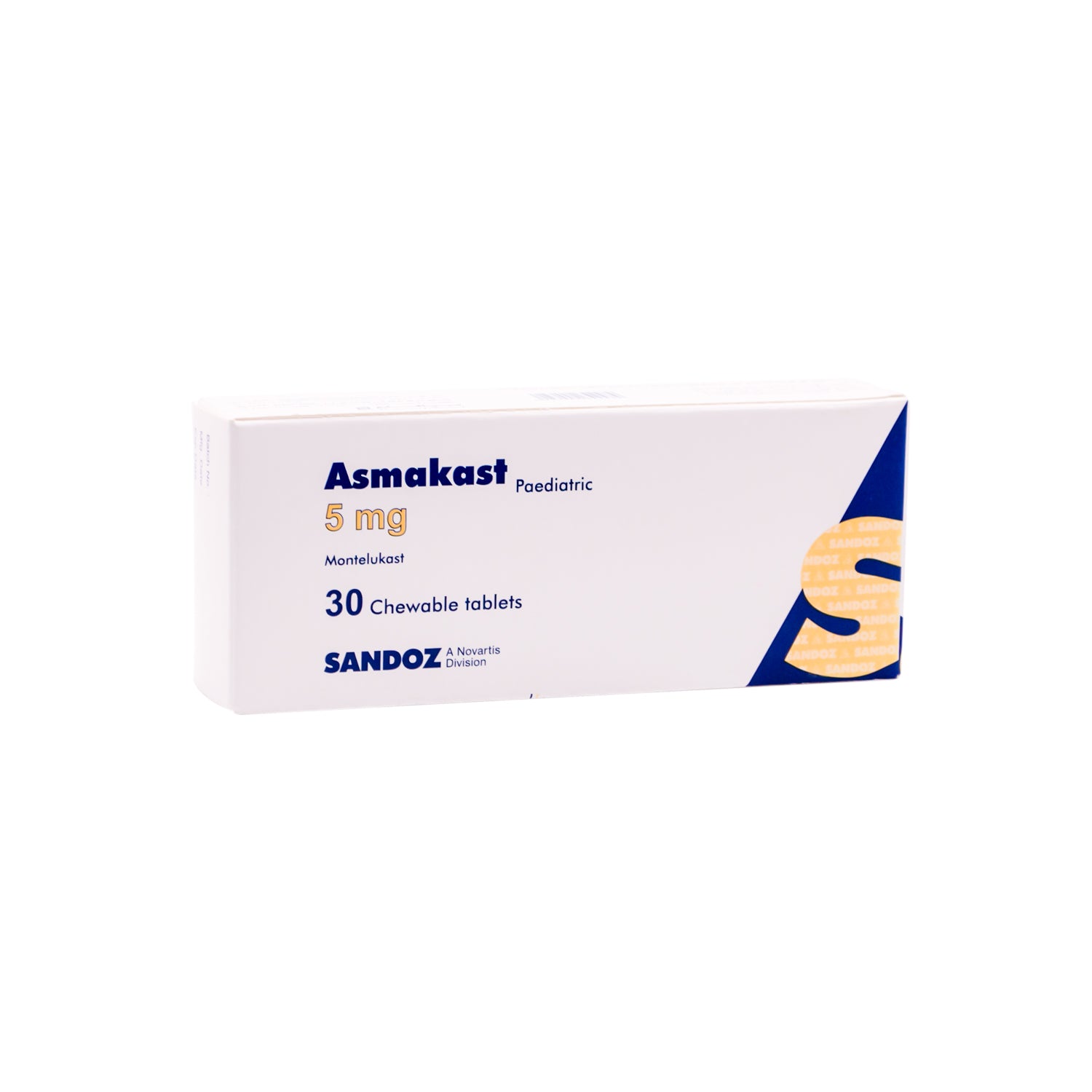 أقراص أسماكاست ٥ ملغ مونتيلوكاست القابلة للمضغ