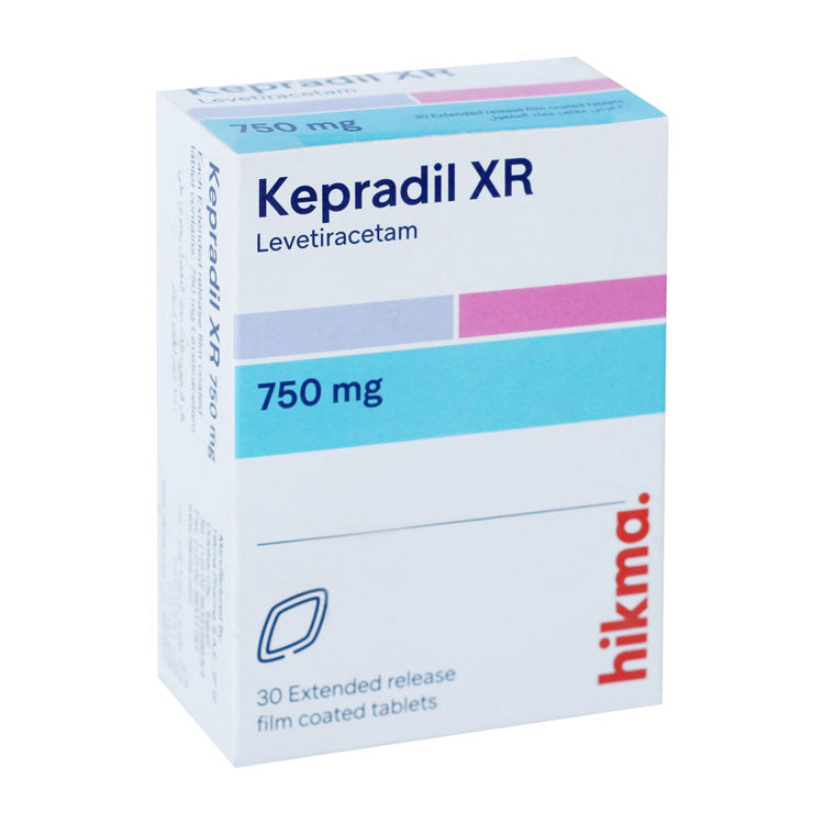 Kepradil XR 750mg Levetiracetam