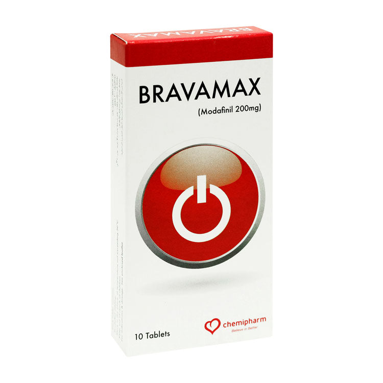 Bravamax 200mg Modafinil Tablets