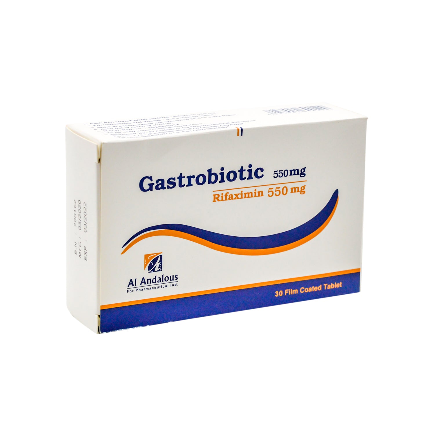 Gastrobiotic 550mg Rifaximin
