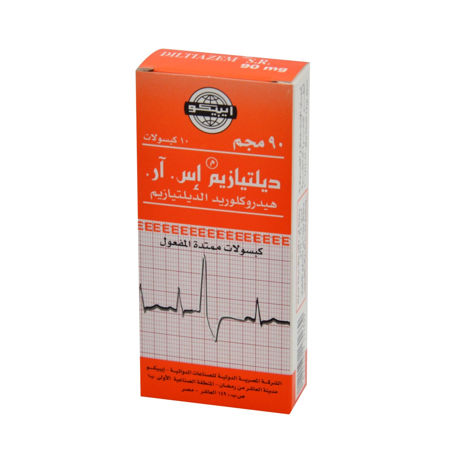 ديلتيازيم هيدروكلوريد ممتد المفعول 90 ملغ