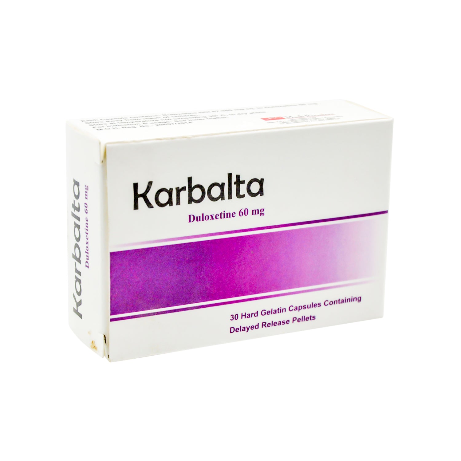 كاربالتا 60 ملغ دولوكستين