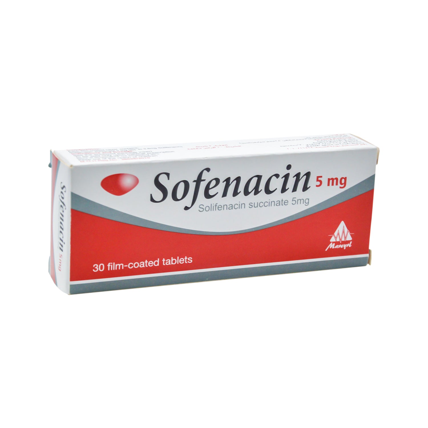 Sofenacin 5mg Solifenacin Succinate