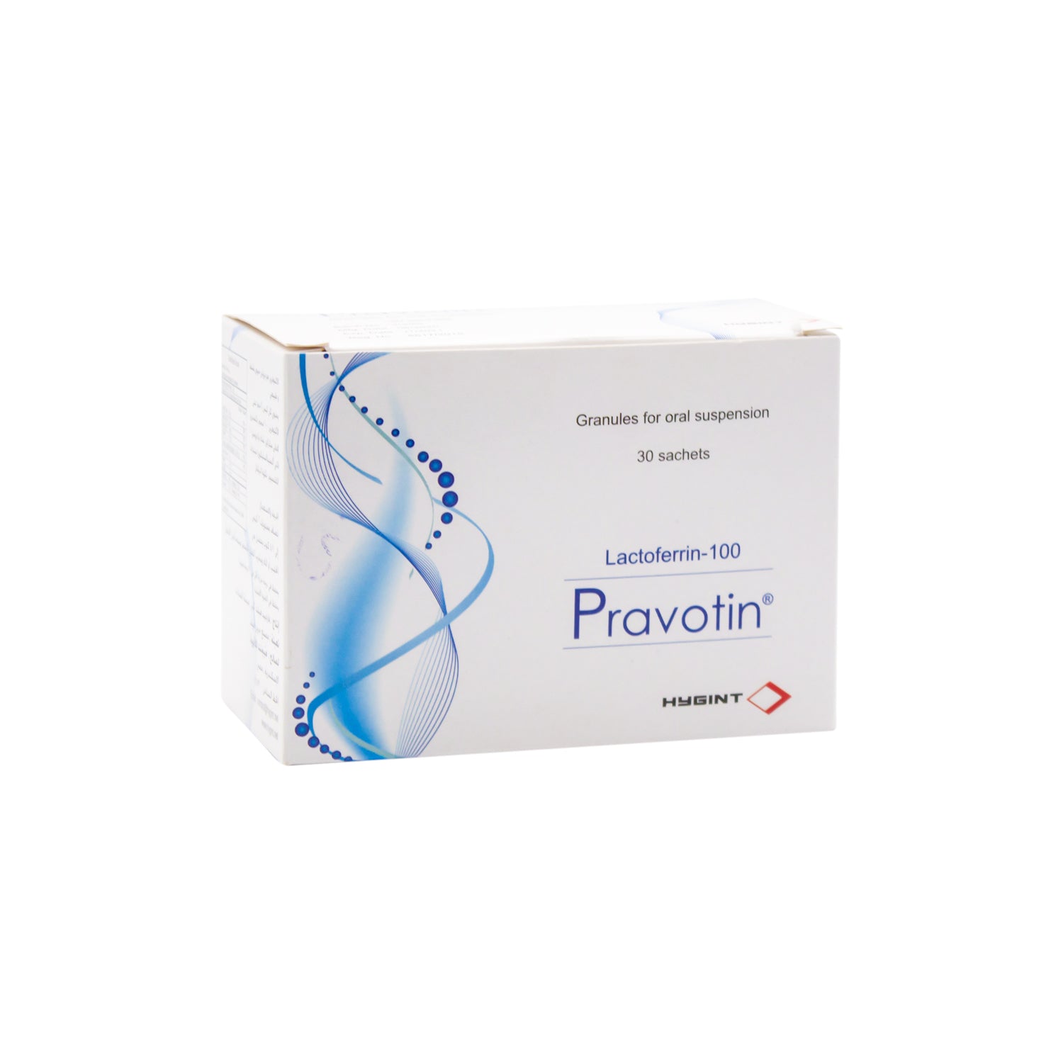 Pravotin 100mg Lactoferrin Sachets