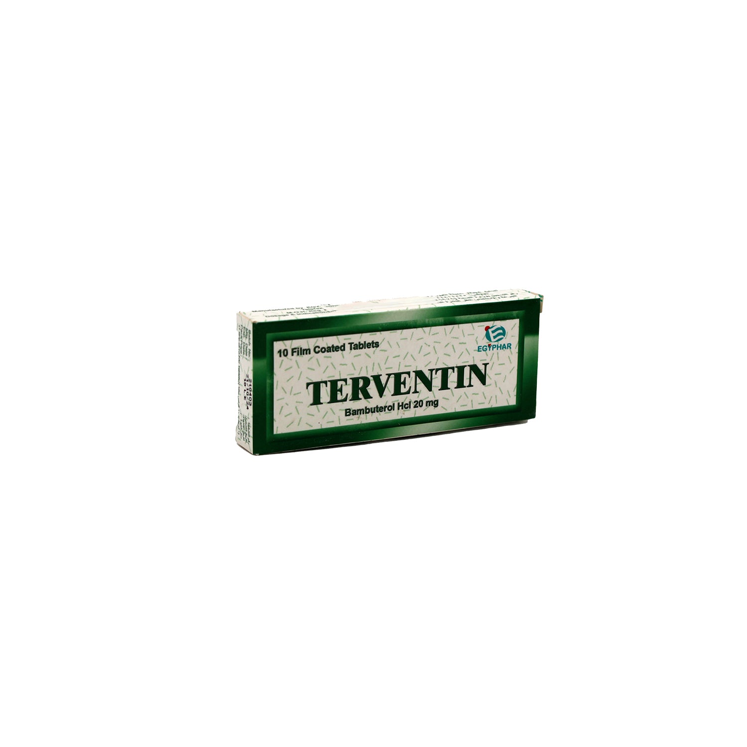 Terventin 20mg Bambuterol Hydrochloride