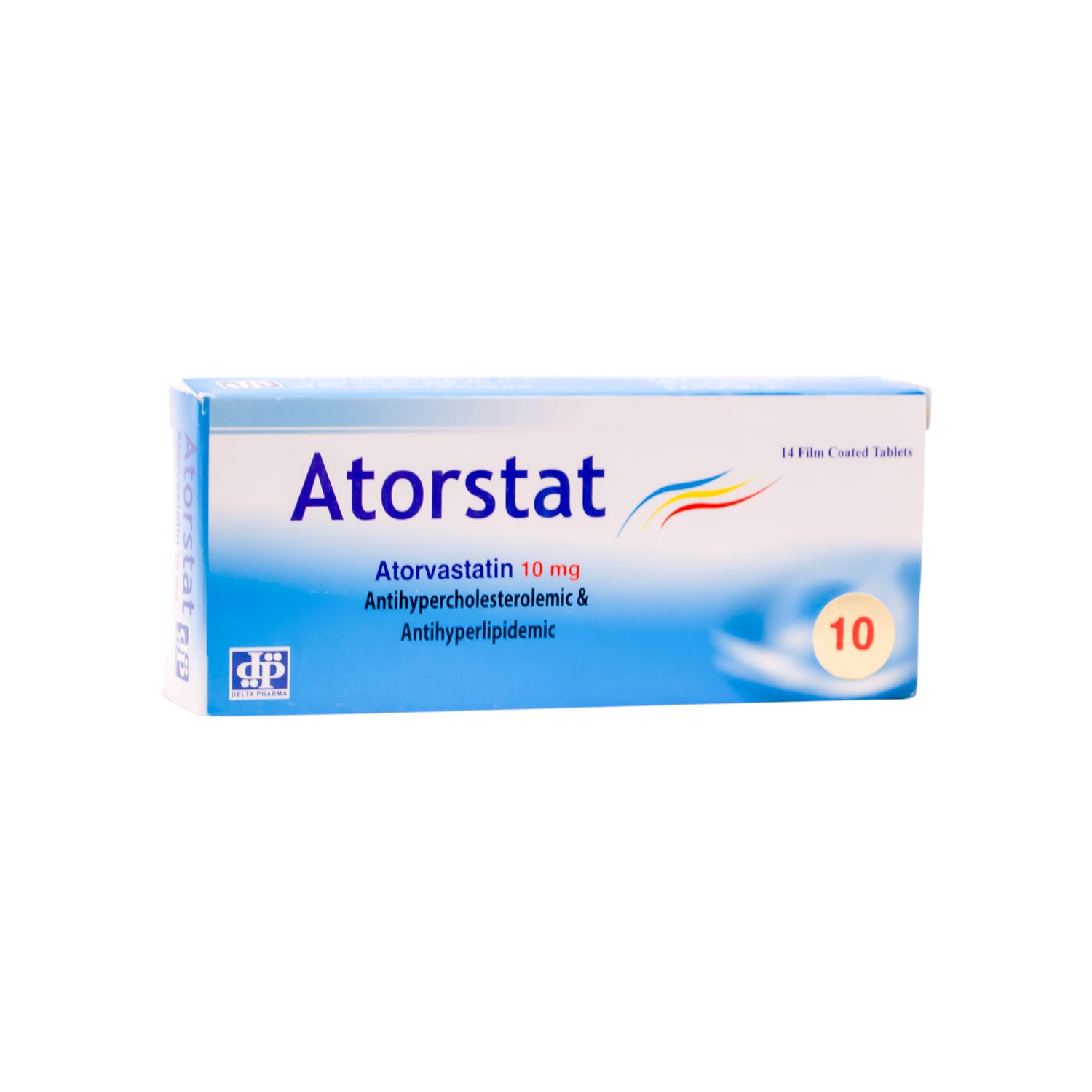 Atorstat 10mg Atorvastatin Anti-Hypercholesterolemic & Anti-Hyperlipidemic