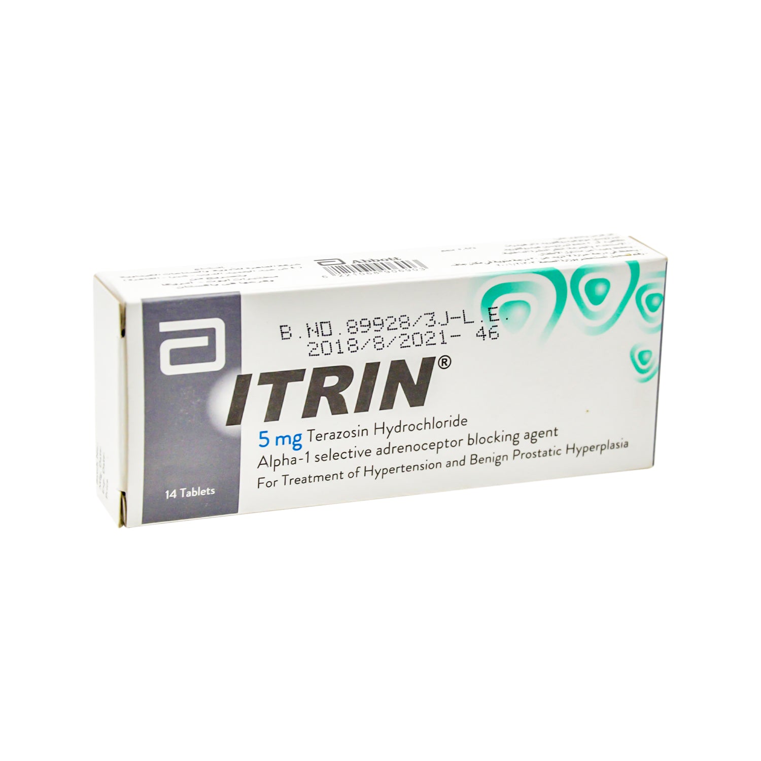 Itrin 5mg Terazosin Hydrochloride