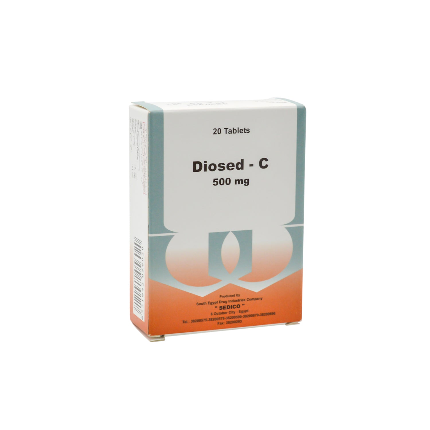 ديوسيد-سي ٥٠٠ مجم مع ديوسمين وحمض الأسكوربيك والهيسبيريدين