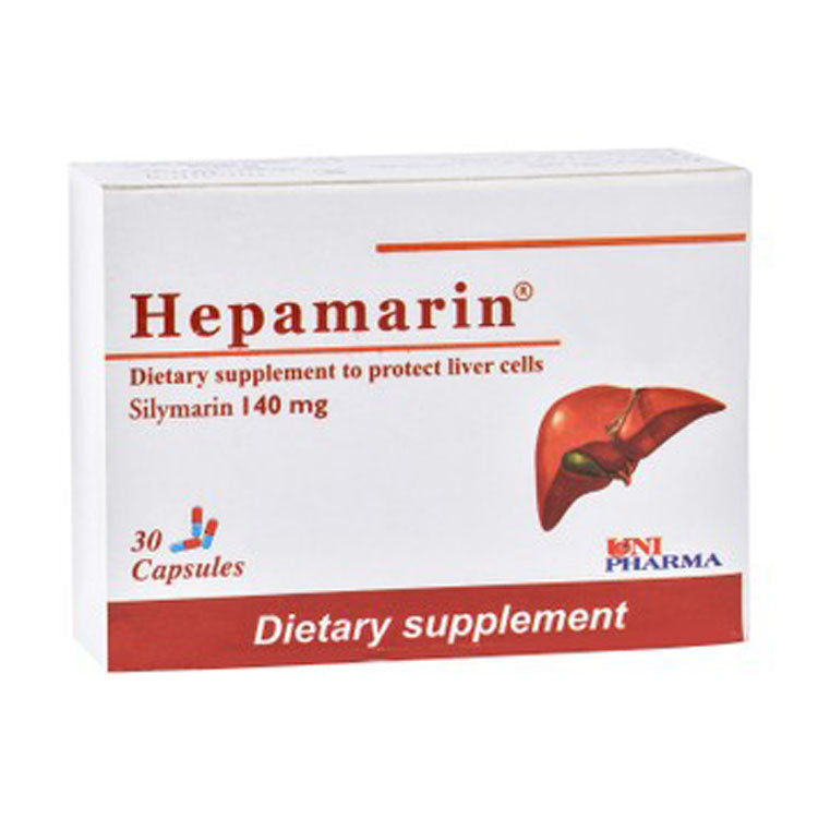 Hepamarin 140mg Silymarin Liver Support Supplement