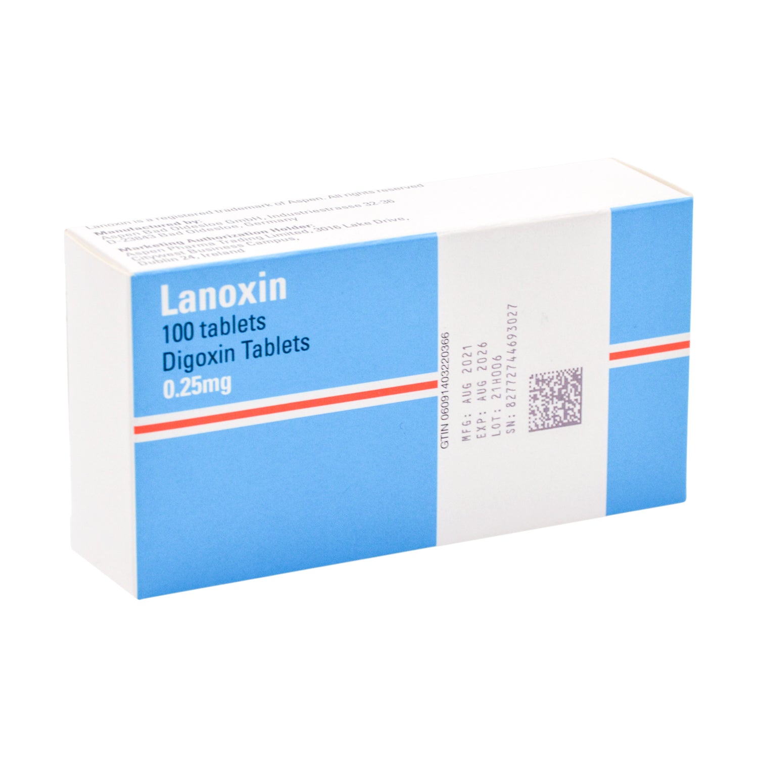Lanoxin 0.25mg Digoxin