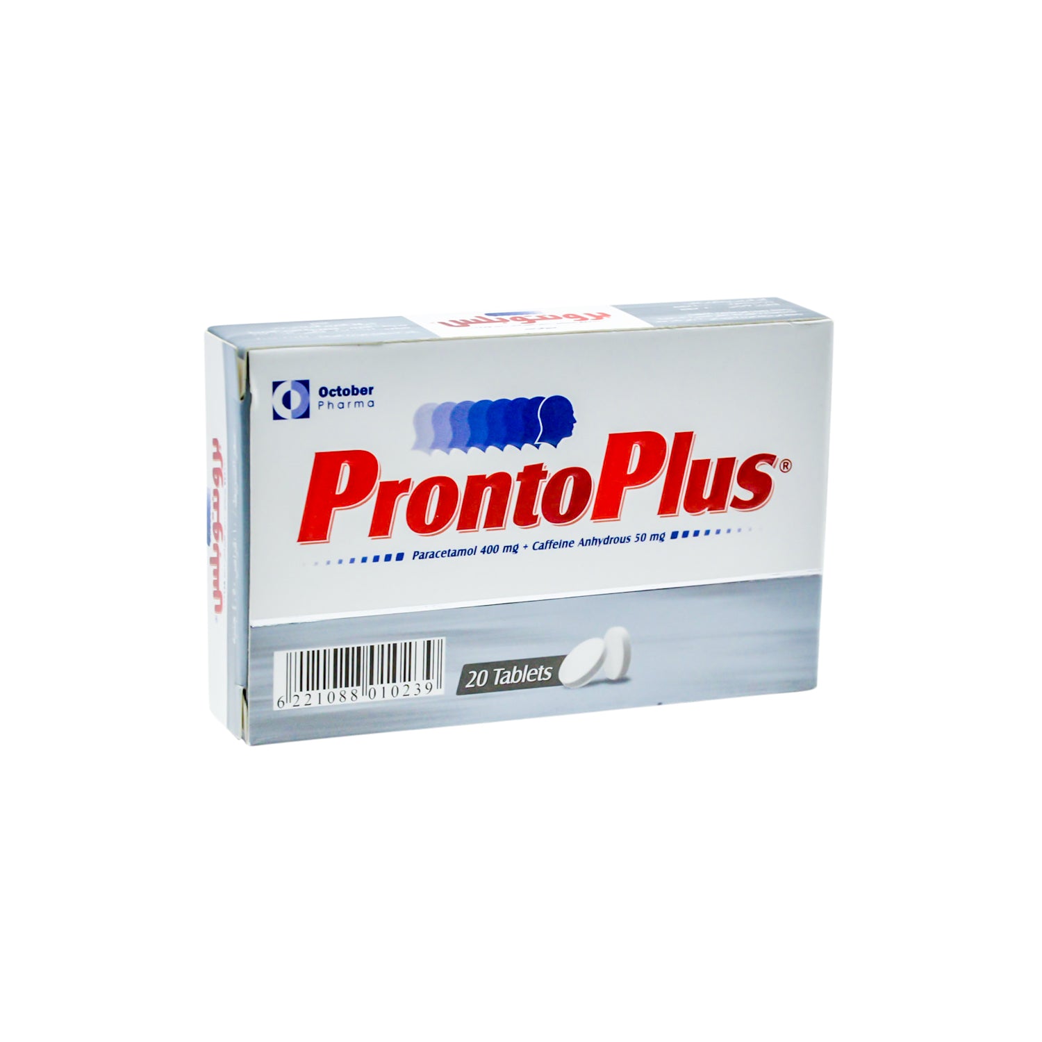 Pronto Plus Paracetamol & Caffeine for Fever & Pain Relief