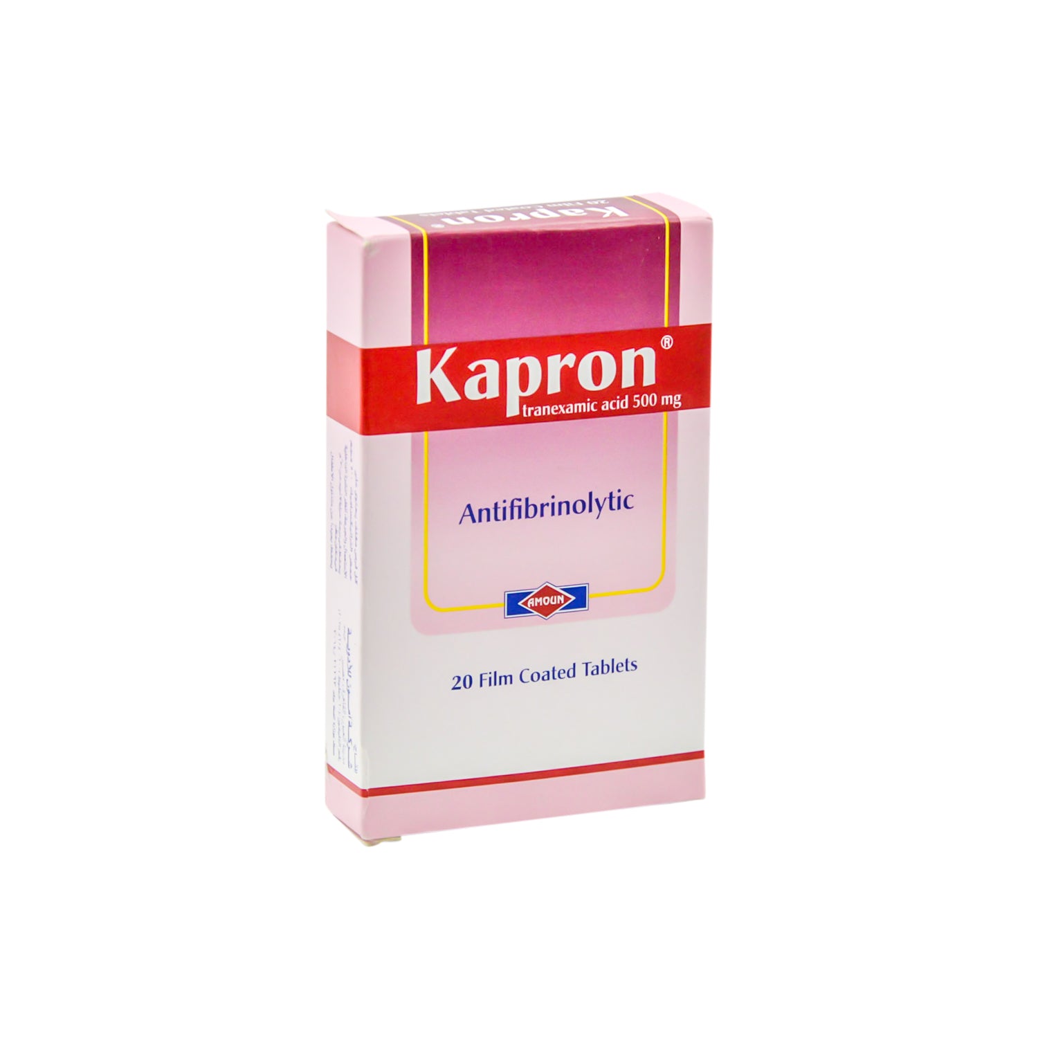 Kapron 500mg Tranexamic Acid Antifibrinolytic