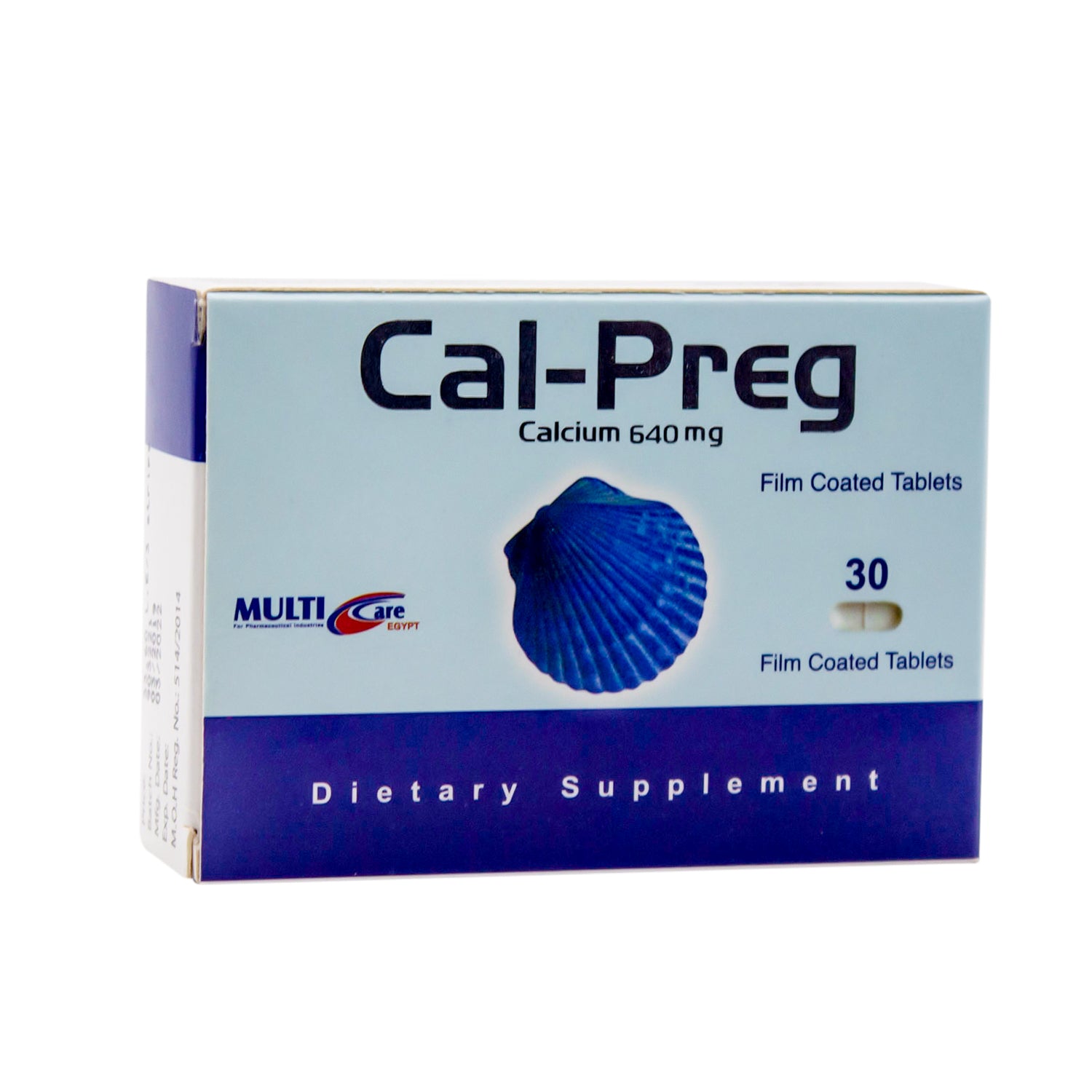 Cal-Preg 640mg Calcium Supplement