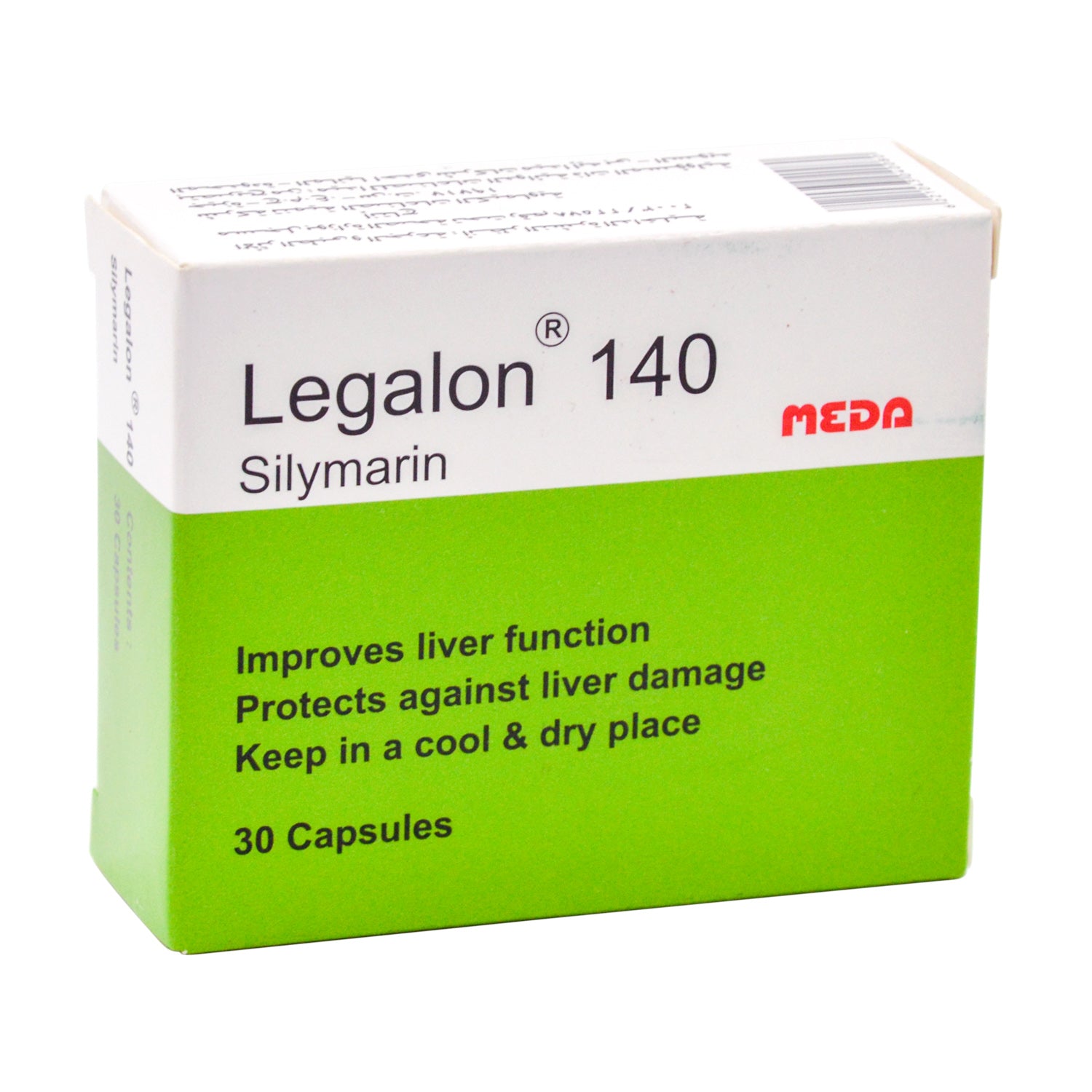 مكمل غذائي لدعم صحة الكبد يحتوي على 140 ملغ من السيليمارين من ليغالون