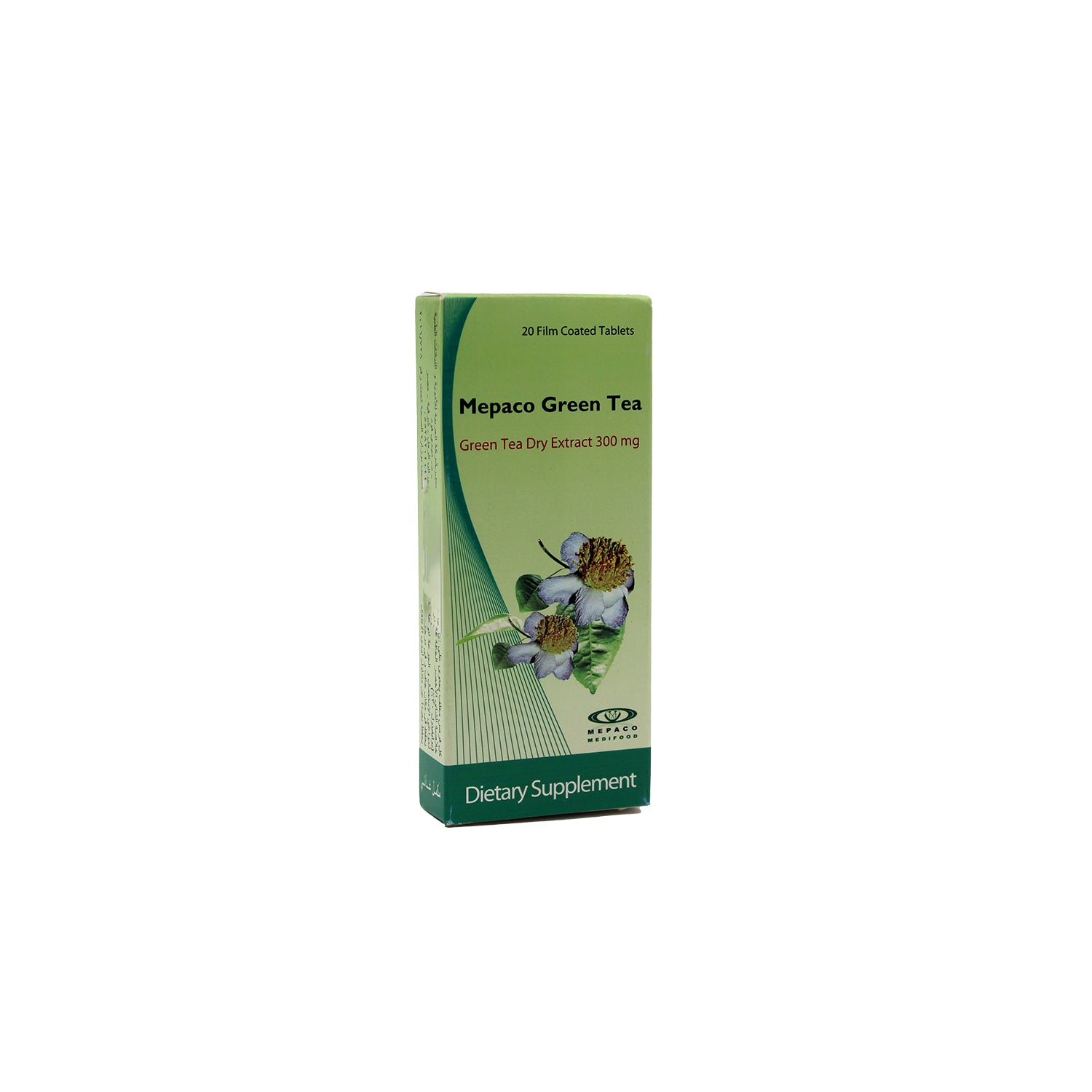 Mepaco Dry Green Tea Extract 300mg Supplement