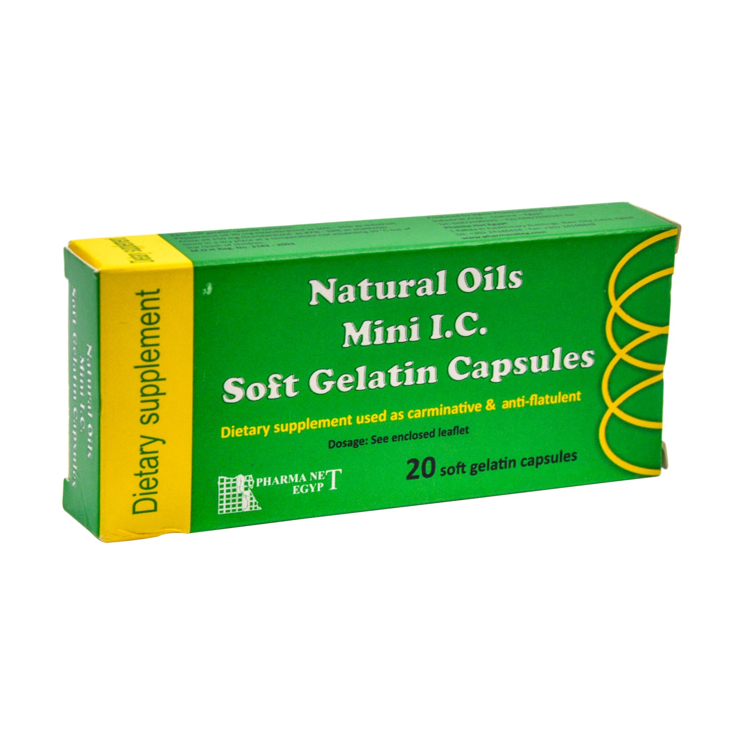 Mini IC Anti-Flatulent Supplement with Natural Oils