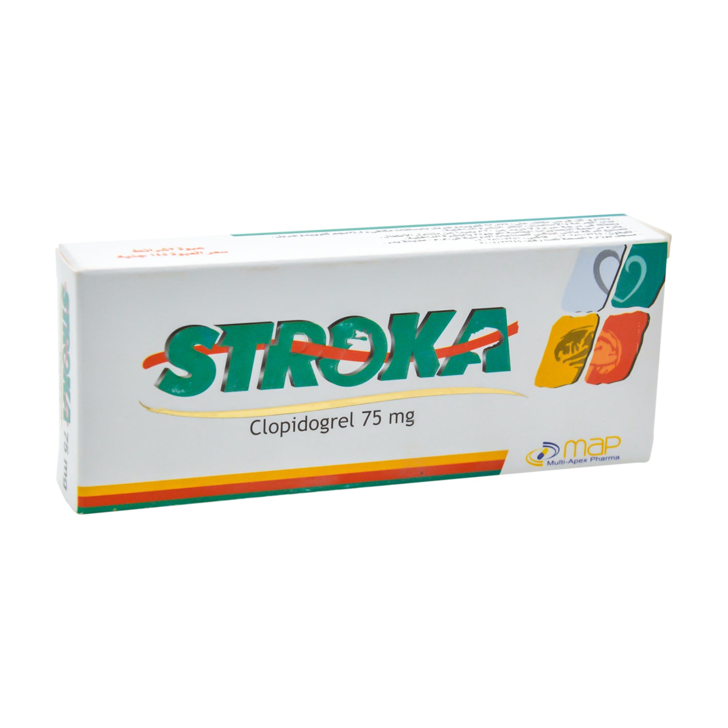 Stroka 75mg Clopidogrel