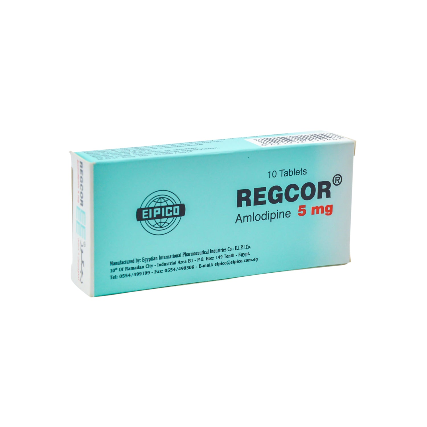 Regcor 5mg Amlodipine Calcium Medication