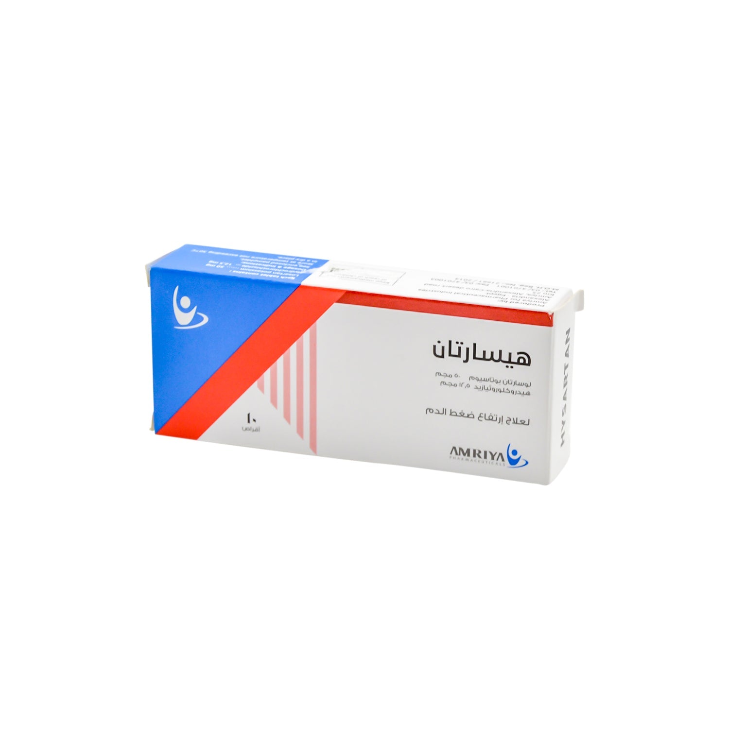Hysartan 50mg Losartan Potassium & 12.5g Hydrocholorothiazide Anti-Hypertensive