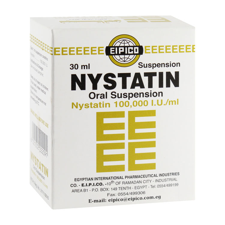 Nystatin 100,000 IU/ml Gynecological Anti-Infective & Antiseptic