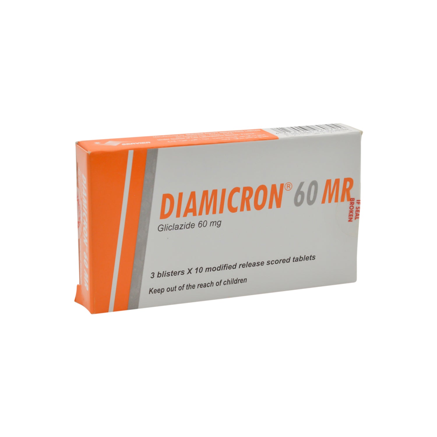 Diamicron MR 60mg Gliclazide