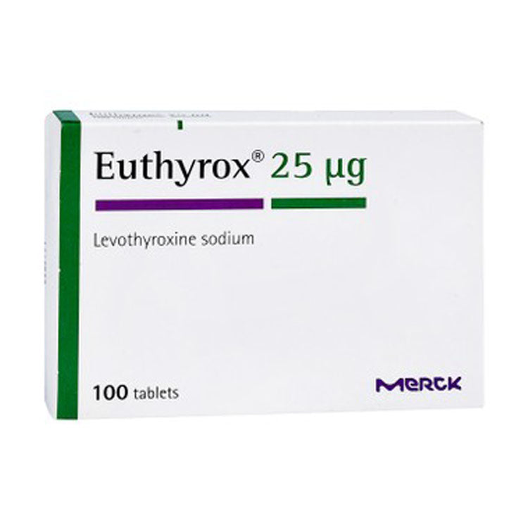 Euthyrox 25mcg Levothyroxine Sodium