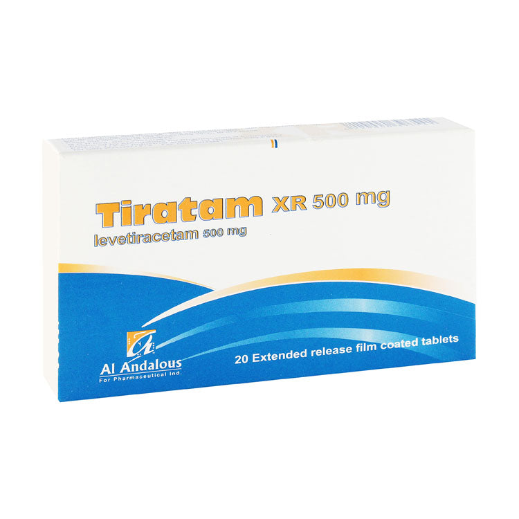 Tiratam XR 500mg Levetiracetam Antiepileptic Medicication
