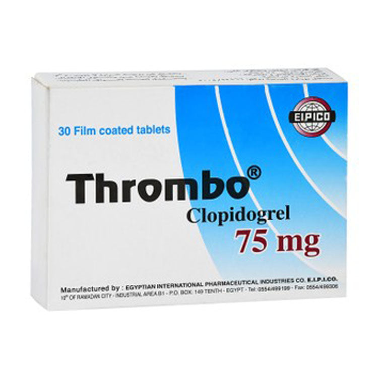 Thrombo 75mg Clopidogrel