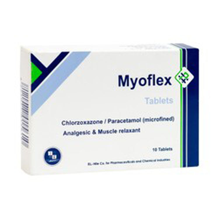 مايوفليكس مع كلورزوكسازون وباراسيتامول