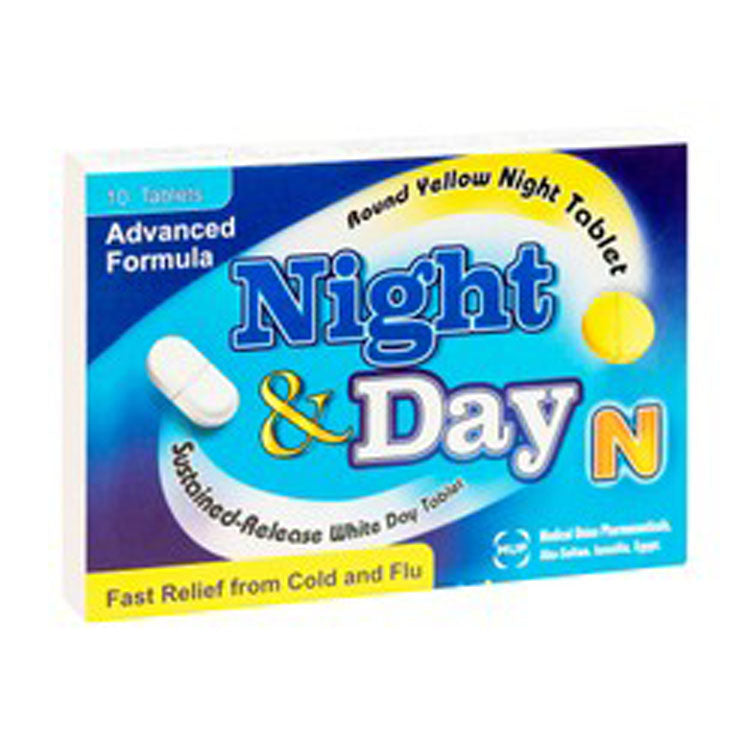 راحة ليلية ونهارية من نزلات البرد والإنفلونزا